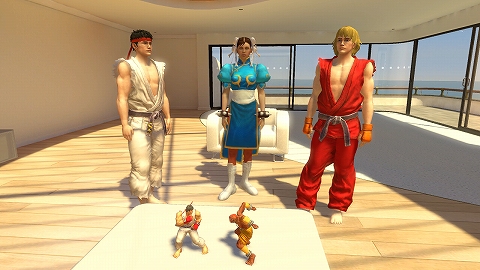 画像ギャラリー No.003のサムネイル画像 / 「PlayStaion Home」が「バイオハザード5」「ストリートファイターIV」のオンラインモードと連動決定。キャラ衣装や「バイオ5」専用ラウンジも登場予定