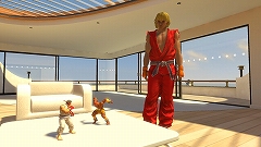 画像ギャラリー No.004のサムネイル画像 / 「PlayStaion Home」が「バイオハザード5」「ストリートファイターIV」のオンラインモードと連動決定。キャラ衣装や「バイオ5」専用ラウンジも登場予定