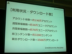 画像ギャラリー No.004のサムネイル画像 / ［OGC 2009＃11］国内アカウント数は190万。SCEJの正田氏が語る「PlayStation Network」の戦略