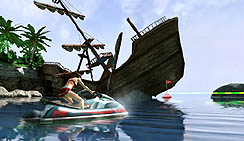 画像ギャラリー No.002のサムネイル画像 / グランゼーラ，PlayStation Homeにラウンジ「南の島の隠れ家」オープン
