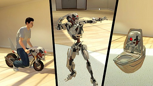 画像ギャラリー No.007のサムネイル画像 / 「PS Home」ラウンジを“キカイマシーン帝国”の襲撃から守るイベントが実施