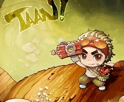 画像ギャラリー No.004のサムネイル画像 / ポトリス風の新作シューティングゲームの「TAAN」が韓国で話題に