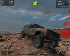 画像ギャラリー No.005のサムネイル画像 / 無茶なコースを爆走。「MOTORM4X Off Road Extreme」の体験版を掲載