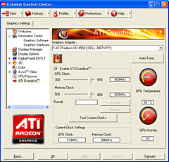 画像ギャラリー No.010のサムネイル画像 / 「ATI Radeon HD 4550」レビュー掲載。公称消費電力20WのGPU,その価値は?