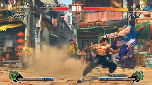 画像ギャラリー No.006のサムネイル画像 / X360/PS3版「ストリートファイターIV」,フェイロンとダンのスクリーンショットを公開
