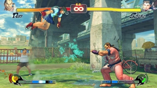 画像ギャラリー No.028のサムネイル画像 / X360/PS3版「ストリートファイターIV」,フェイロンとダンのスクリーンショットを公開