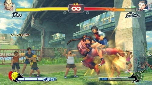 画像ギャラリー No.033のサムネイル画像 / X360/PS3版「ストリートファイターIV」,フェイロンとダンのスクリーンショットを公開