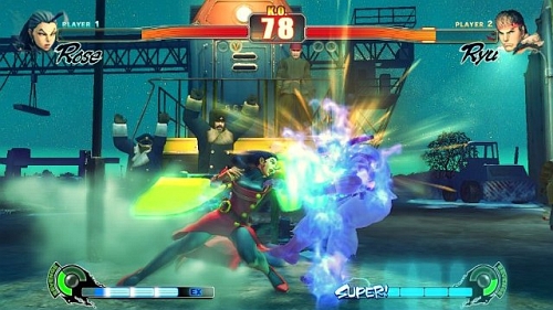 画像ギャラリー No.004のサムネイル画像 / X360/PS3版「ストリートファイターIV」，追加キャラ“ローズ”の必殺技を紹介