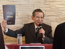 画像ギャラリー No.005のサムネイル画像 / すぎやまこういち氏本人が自作を解説! 音楽CD『交響組曲「ドラゴンクエストIX」星空の守り人』発売記念試聴会レポート