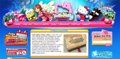 画像ギャラリー No.002のサムネイル画像 / 「Hello Kitty Online」が近日商用サービスへ。決済サービスにPlaySpanのUltimatePayが採用