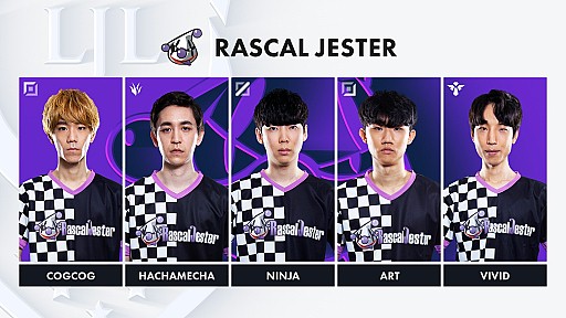 画像ギャラリー No.006のサムネイル画像 / 「LJL 2020 Spring Split」出場チーム情報をお届け。今シーズンの覇者となるのはどのチームか