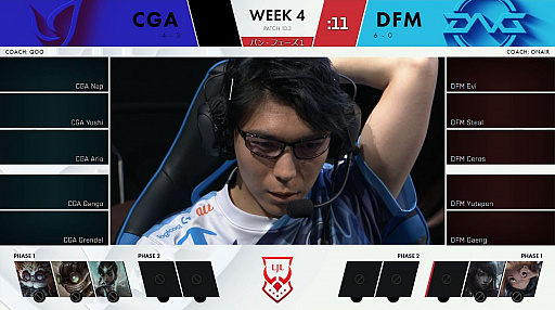 画像ギャラリー No.006のサムネイル画像 / 「LJL 2020 Spring Split」Week4の試合結果をお届け。DFMは全勝で後半戦に突入