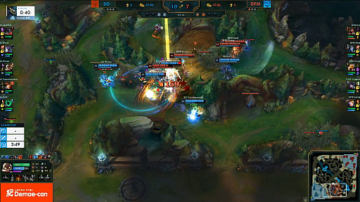 画像ギャラリー No.011のサムネイル画像 / 「LJL 2020 Spring Split Finals」Sengoku Gaming 対 DetonatioN FocusMe戦レポート。DFMが3-1で勝利し,怒涛の4連覇を達成