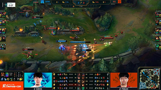 画像ギャラリー No.012のサムネイル画像 / 「LJL 2020 Spring Split Finals」Sengoku Gaming 対 DetonatioN FocusMe戦レポート。DFMが3-1で勝利し,怒涛の4連覇を達成