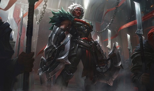画像ギャラリー No.001のサムネイル画像 / 「リーグ・オブ・レジェンド」新チャンピオン「戦乱の母、アンベッサ」参戦。アニメ「Arcane」とのコラボアップデートを実施