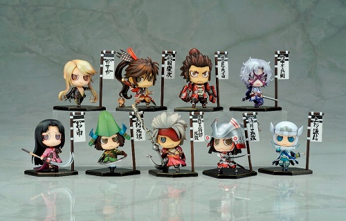 画像ギャラリー No.011のサムネイル画像 / 可愛いミニフィギュアなど,「戦国BASARA」グッズが続々登場