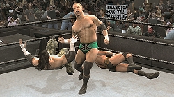 画像ギャラリー No.002のサムネイル画像 / 協力プレイでレッスルマニアの頂点を目指せ！　PS3「WWE2009 SmackDown vs Raw」，DLCと共に本日発売