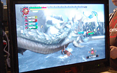 画像ギャラリー No.004のサムネイル画像 / ［TGS 2008＃001］「モンスターハンター3（トライ）」をさっそく体験してきた。気になるその操作方法は……