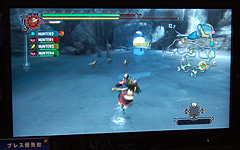 画像ギャラリー No.005のサムネイル画像 / ［TGS 2008＃001］「モンスターハンター3（トライ）」をさっそく体験してきた。気になるその操作方法は……