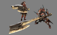画像ギャラリー No.009のサムネイル画像 / 「モンスターハンター3（トライ）」完成披露発表会でボルボロスをスラッシュアックスで狩ってみた
