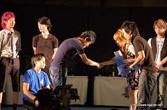 画像ギャラリー No.020のサムネイル画像 / 「モンスターハンターフェスタ’09」大阪大会レポートその1:狩王決定戦決勝戦の模様をお届け。1位のタイムはなんと3分切り
