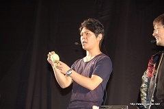 画像ギャラリー No.008のサムネイル画像 / 次長課長の井上 聡さんらが出演したステージイベントなどで大いに盛り上がった,「モンスターハンターフェスタ’09」大阪大会レポートその2