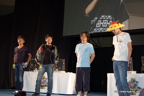 画像ギャラリー No.024のサムネイル画像 / 次長課長の井上 聡さんらが出演したステージイベントなどで大いに盛り上がった,「モンスターハンターフェスタ’09」大阪大会レポートその2