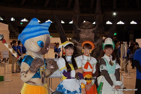 画像ギャラリー No.005のサムネイル画像 / 合計3万2300人が来場した,地区大会フィナーレを飾る「モンスターハンターフェスタ’09」札幌大会レポートその2