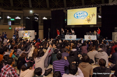 画像ギャラリー No.067のサムネイル画像 / 合計3万2300人が来場した,地区大会フィナーレを飾る「モンスターハンターフェスタ’09」札幌大会レポートその2