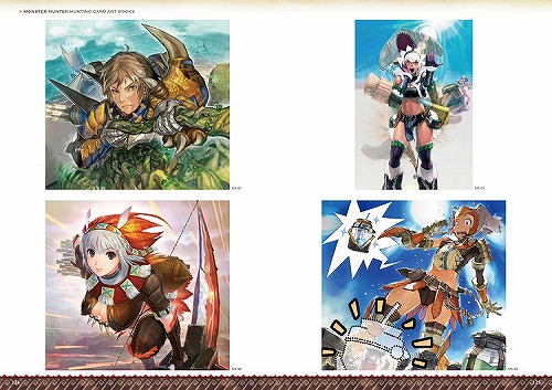 画像ギャラリー No.001のサムネイル画像 / 「モンハン」カード画集＆4コマコミック第3巻が3月11日に発売