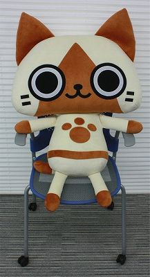 画像ギャラリー No.002のサムネイル画像 / 「モンハン」グッズ情報。1メートルのアイルーぬいぐるみなどが登場