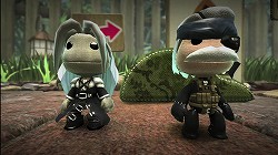 画像ギャラリー No.002のサムネイル画像 / ［TGS 2008＃013］「リトルビッグプラネット」にスネークとセフィロスが参戦。発表イベントには小島監督とFF XIIIプロデューサー北瀬氏が登場