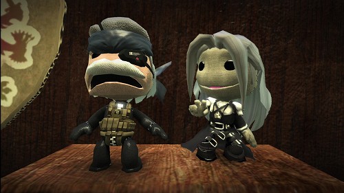 画像ギャラリー No.004のサムネイル画像 / ［TGS 2008＃013］「リトルビッグプラネット」にスネークとセフィロスが参戦。発表イベントには小島監督とFF XIIIプロデューサー北瀬氏が登場