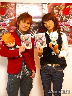 画像ギャラリー No.001のサムネイル画像 / Wii「BLEACH バーサス・クルセイド」を森田成一さん&朴 璐美さんと遊んでみた&トレジャー開発陣のインタビューを掲載