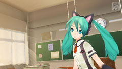 画像ギャラリー No.022のサムネイル画像 / みっくみくにされちゃうこと確実のリズムアクション,PSP「初音ミク -Project DIVA-」
