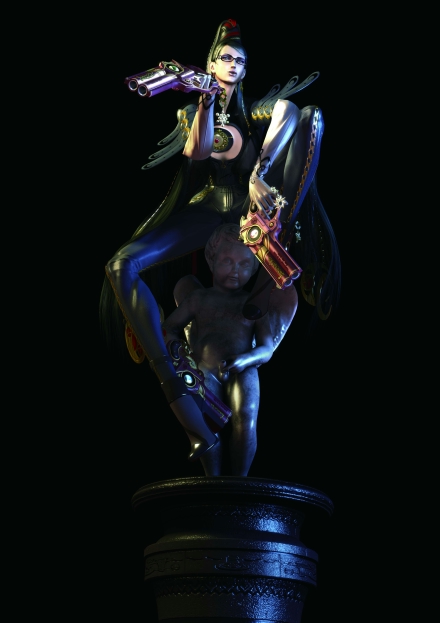画像ギャラリー No.024のサムネイル画像 / 「BAYONETTA」，ベヨネッタが使うムチのような武器や魔女の秘技，ゲームのプロローグや敵キャラなどをスクリーンショット/CGイラストとともに紹介