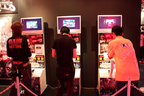 画像ギャラリー No.008のサムネイル画像 / ［TGS 2009］ブースレポート：テクモ編――ブースガールの衣装がセクシーすぎる“テクモ側”を見てみよう