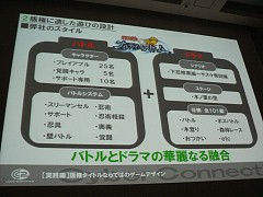 画像ギャラリー No.020のサムネイル画像 / [CEDEC 2009]「版権ゲーム制作のコツは，原作への愛！」サイバーコネクトツーの松山洋氏が語る「キャラクター版権タイトルの作り方」