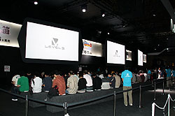画像ギャラリー No.004のサムネイル画像 / ［TGS 2009］ブースレポート：レベルファイブ編――「ニンテンドーDSi」250台設置の試遊スペースは圧巻
