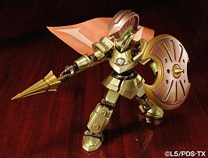 画像ギャラリー No.005のサムネイル画像 / 「ダンボール戦機」,Vモードを表現した「アキレス」限定プラモが予約受付中