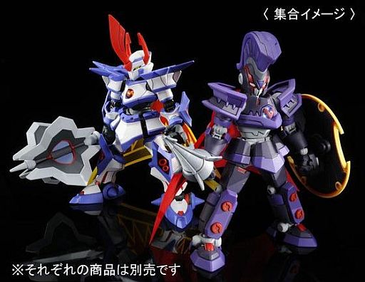 画像ギャラリー No.001のサムネイル画像 / 「ダンボール戦機」シリーズの“LBX聖騎士エンペラー”“LBX暗黒騎士アキレス”がプレミアムバンダイ限定のプラモデルに。予約受付が本日開始
