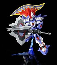 画像ギャラリー No.002のサムネイル画像 / 「ダンボール戦機」シリーズの“LBX聖騎士エンペラー”“LBX暗黒騎士アキレス”がプレミアムバンダイ限定のプラモデルに。予約受付が本日開始