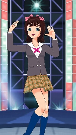画像ギャラリー No.019のサムネイル画像 / 「アイドルマスターSP」の「事務所」モードに，プロジェクト・フェアリーの三人が登場！