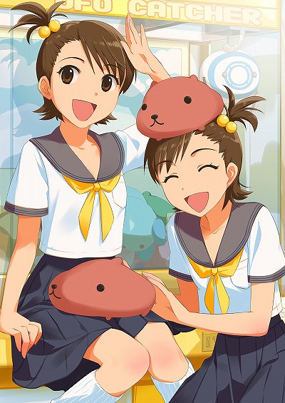 画像ギャラリー No.001のサムネイル画像 / カピバラさん，カピバラさんじゃないか！　4月28日配信予定の「アイドルマスターSP」カタログ15号，目玉は夏用セーラー服と頭にのすのすしたくなるアクセサリー