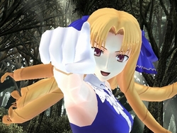 画像ギャラリー No.074のサムネイル画像 / 「フェイト/アンリミテッドコード」，PS2版10キャラの情報公開＆追加キャラ「バゼット」のプレイムービーを4Gamerにアップ