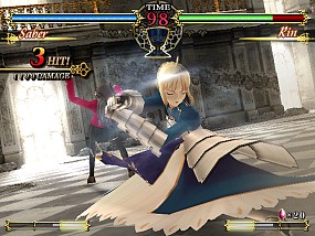 画像ギャラリー No.011のサムネイル画像 / 「フェイト/アンリミテッドコード」，PS2版追加キャラ“セイバーオルタ”のプレイムービーをアップ＆主要キャラ4人を紹介