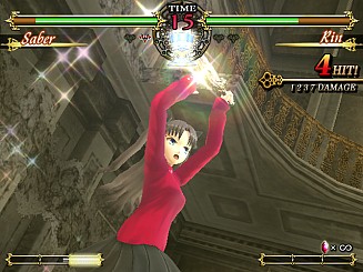 画像ギャラリー No.017のサムネイル画像 / 「フェイト/アンリミテッドコード」，PS2版追加キャラ“セイバーオルタ”のプレイムービーをアップ＆主要キャラ4人を紹介