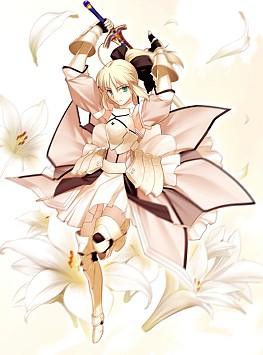 画像ギャラリー No.004のサムネイル画像 / 12月18日発売「Fate/UC」，figmaセイバー・リリィの商品サンプルが到着