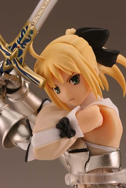 画像ギャラリー No.008のサムネイル画像 / 12月18日発売「Fate/UC」，figmaセイバー・リリィの商品サンプルが到着