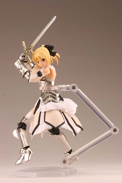 画像ギャラリー No.012のサムネイル画像 / 12月18日発売「Fate/UC」，figmaセイバー・リリィの商品サンプルが到着